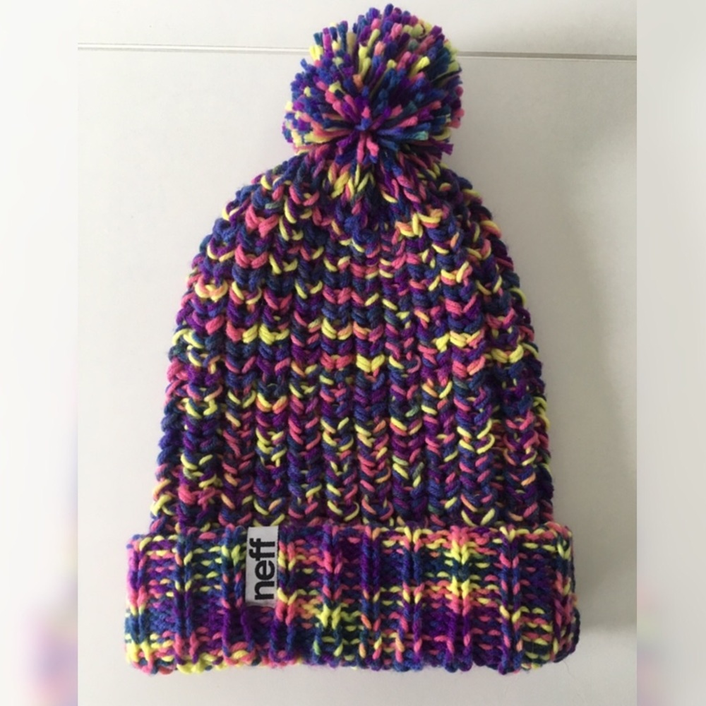 Colorful NEFF beanie (like new)